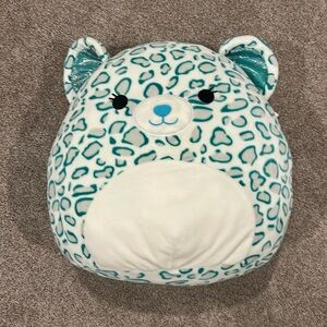 Blue leopard squishmallow